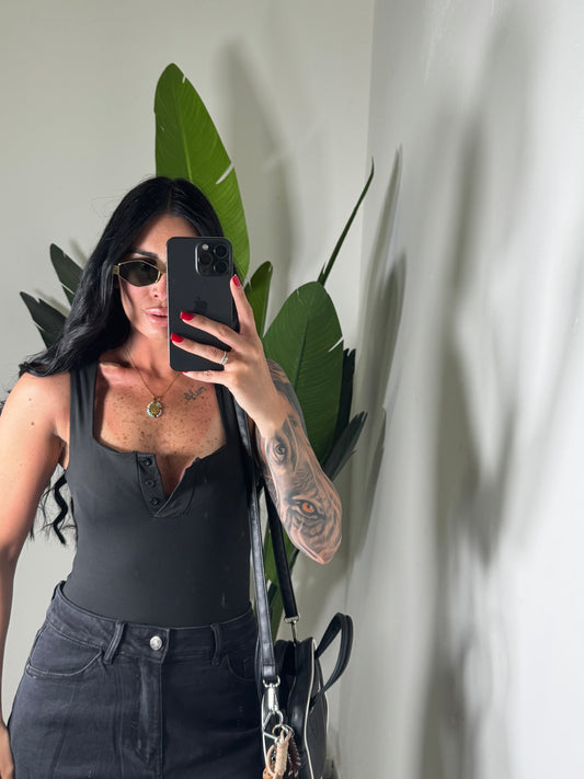 Body licra con bottoncini✨