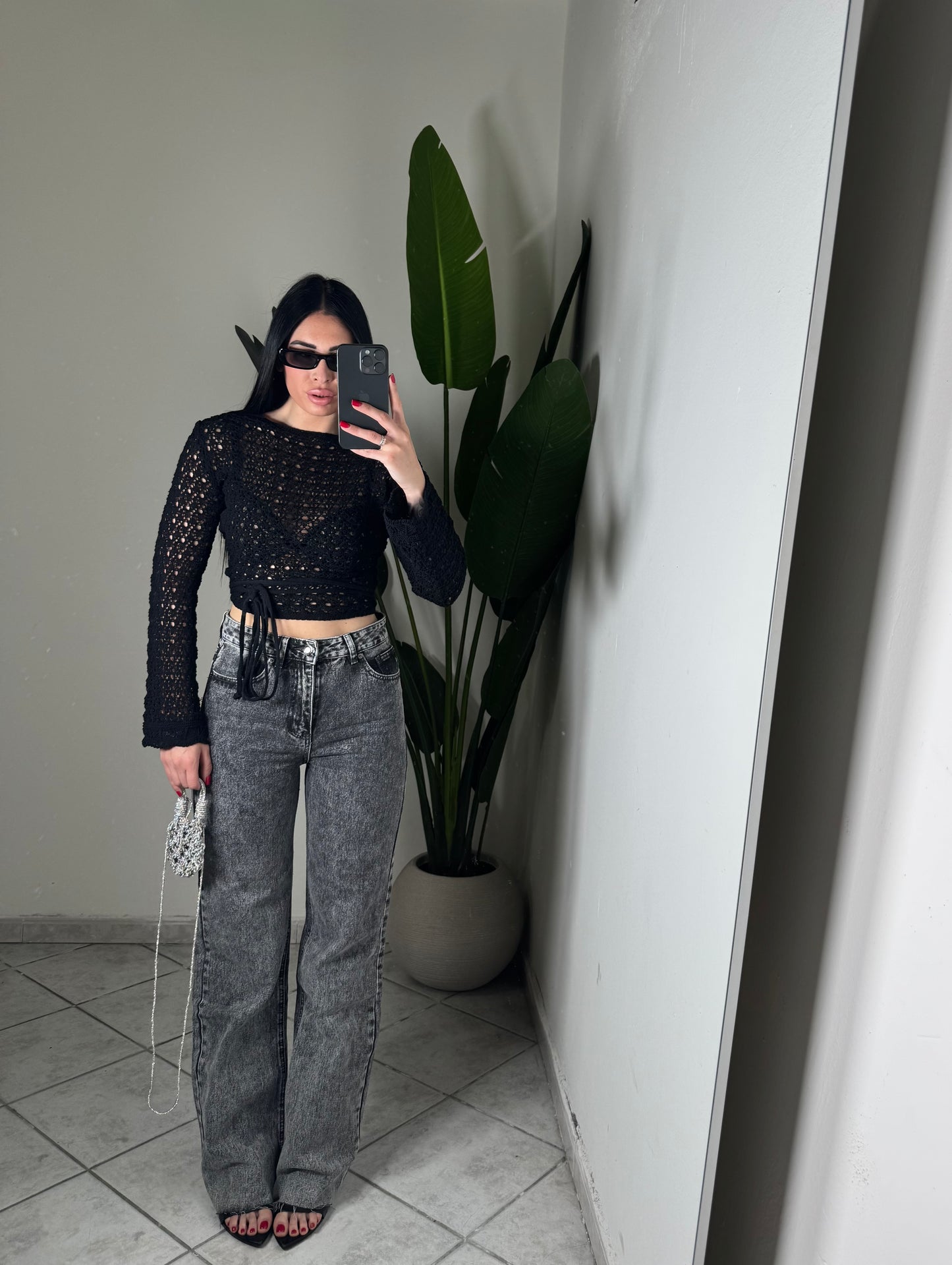 Jeans seesee grigio✨