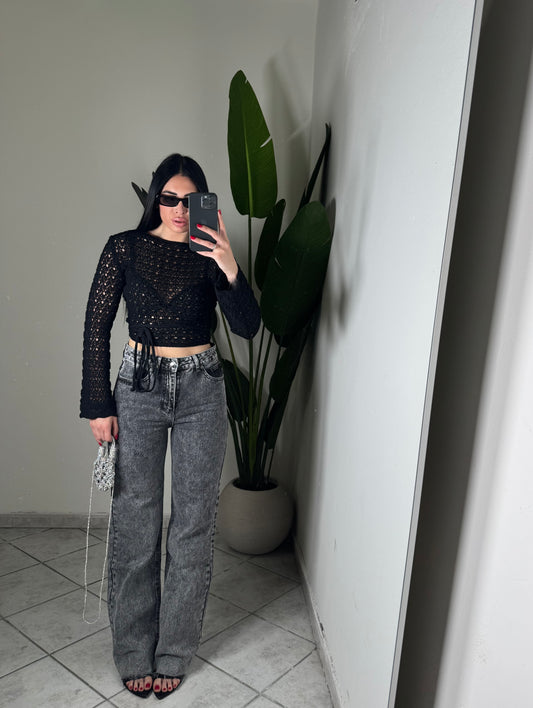 Jeans seesee grigio✨