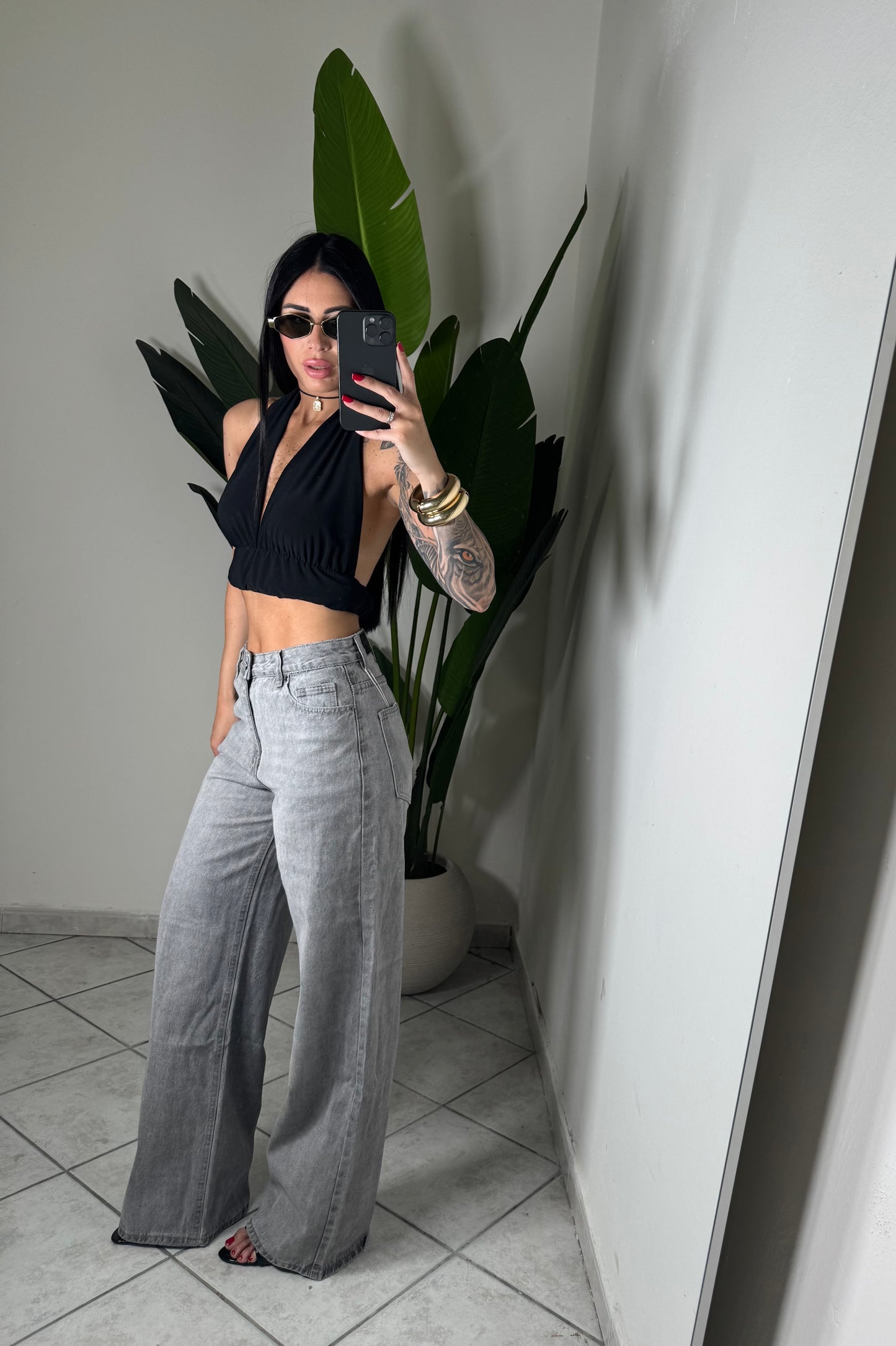 Jeans seesee grigio✨