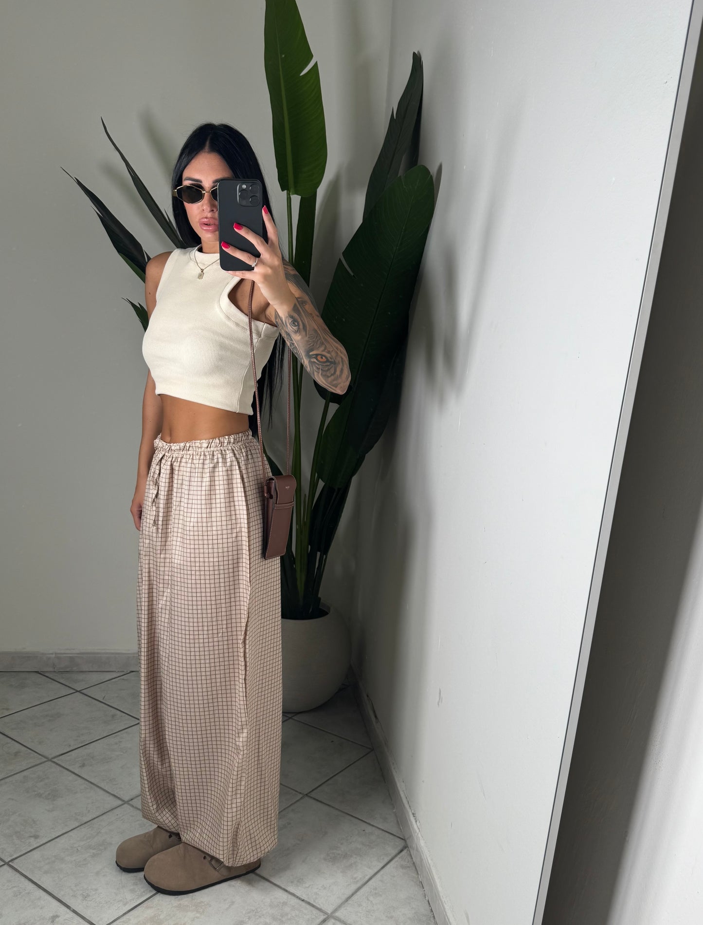 Pantalone quadretti✨