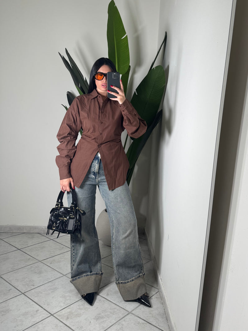 JEANS MISS BON✨con piegone