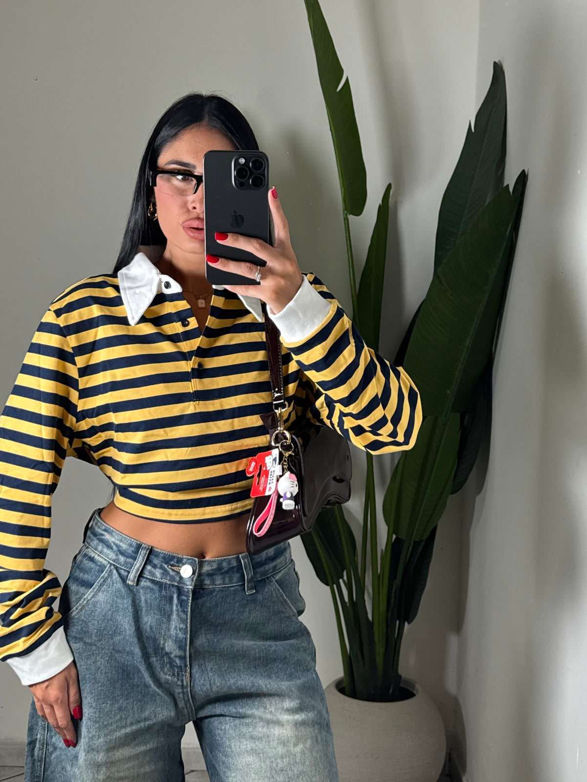 Felpina Polo righe✨