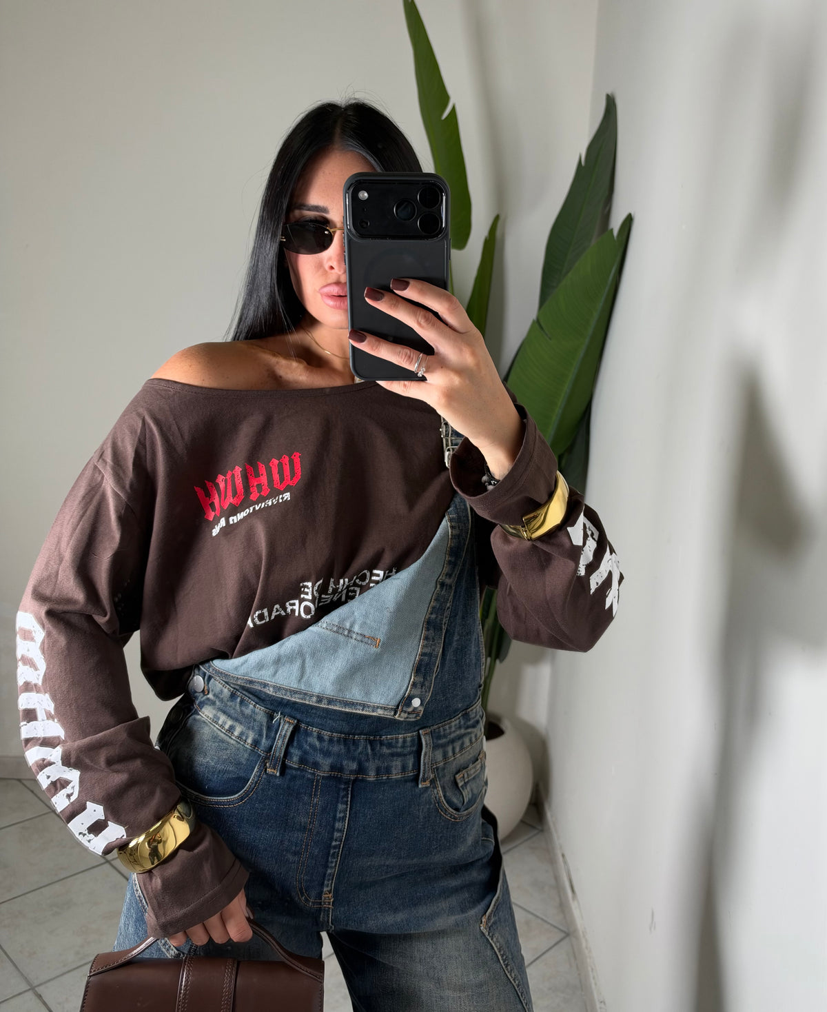 Magliettina Maëlle✨marrone