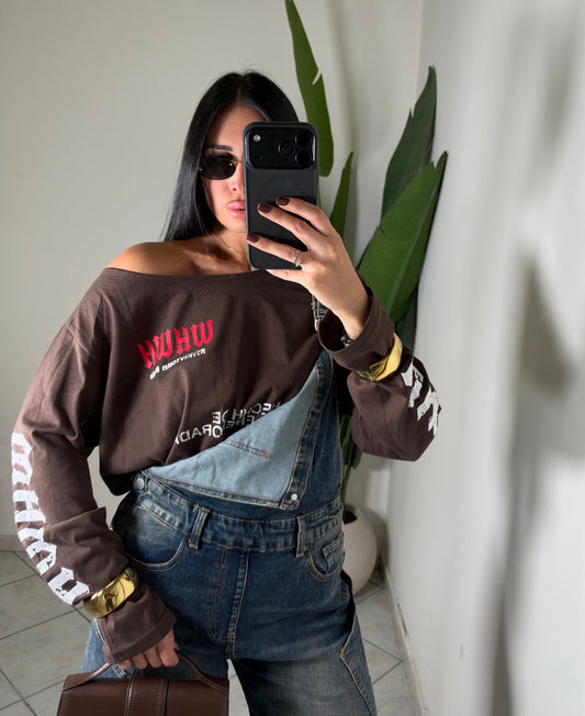 Magliettina Maëlle✨marrone