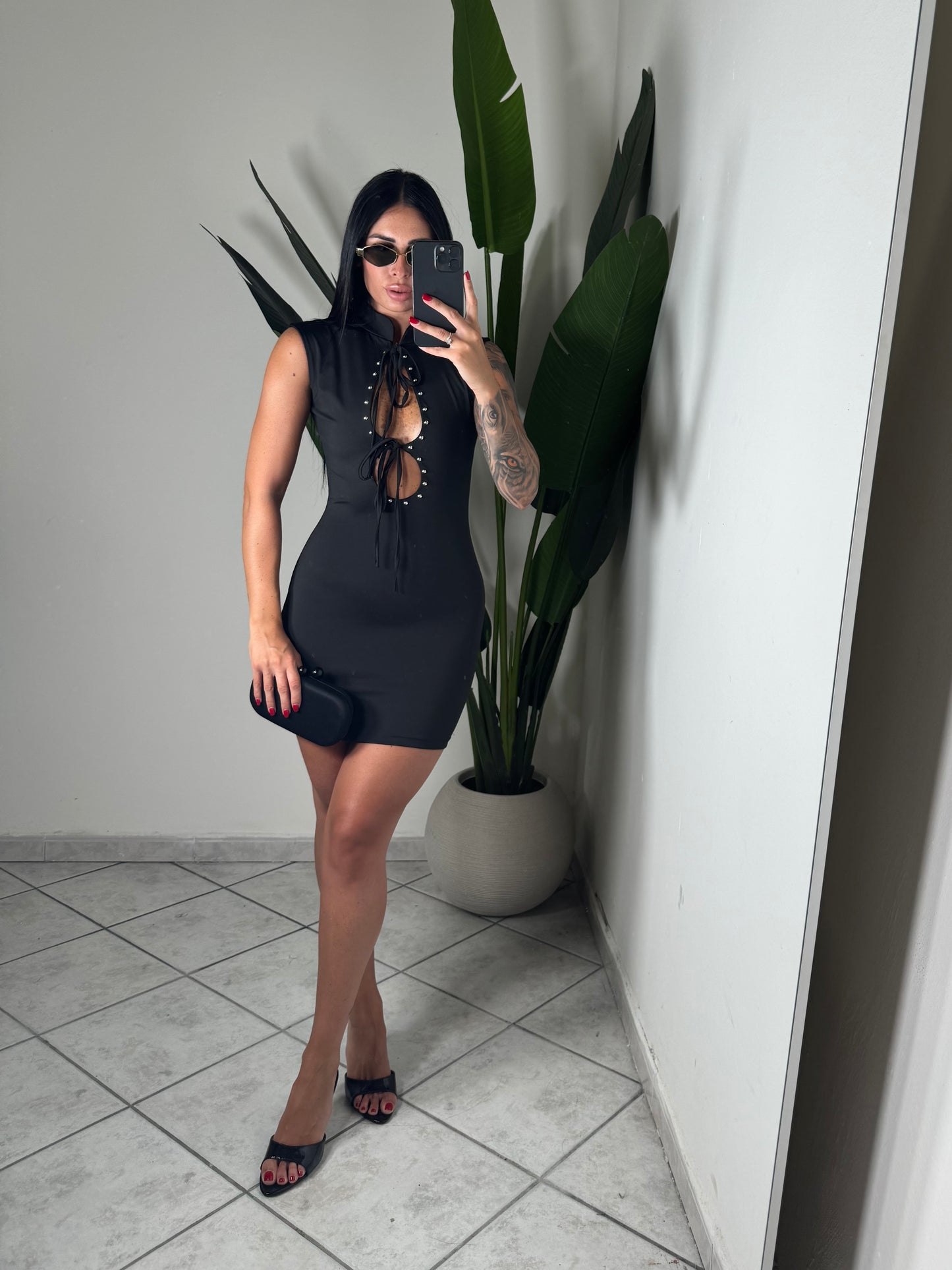 Mini Dress in Licra✨