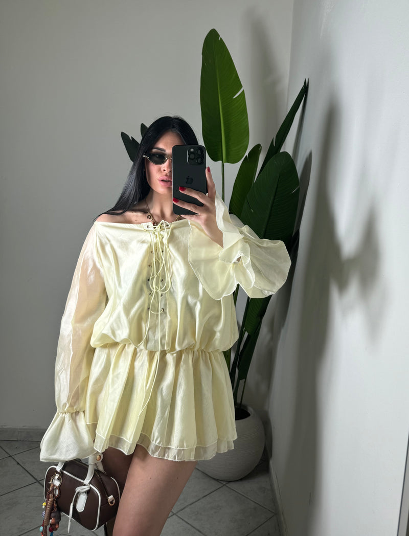 DRESS FRU✨giallo
