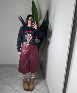 Maxi bermuda ✨Bordó