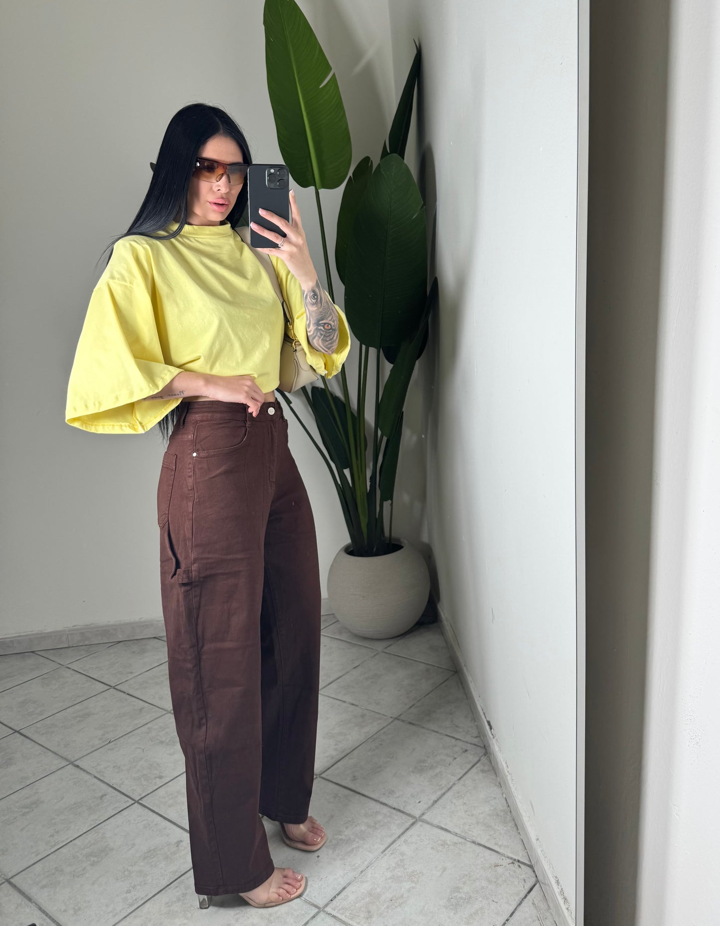 Baggy adrix marrone✨