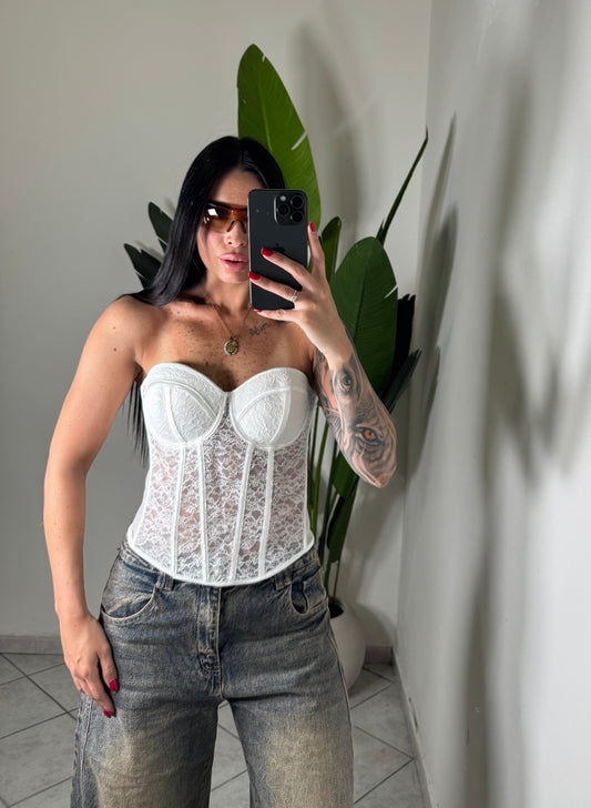 Corpetto ella ✨bianco