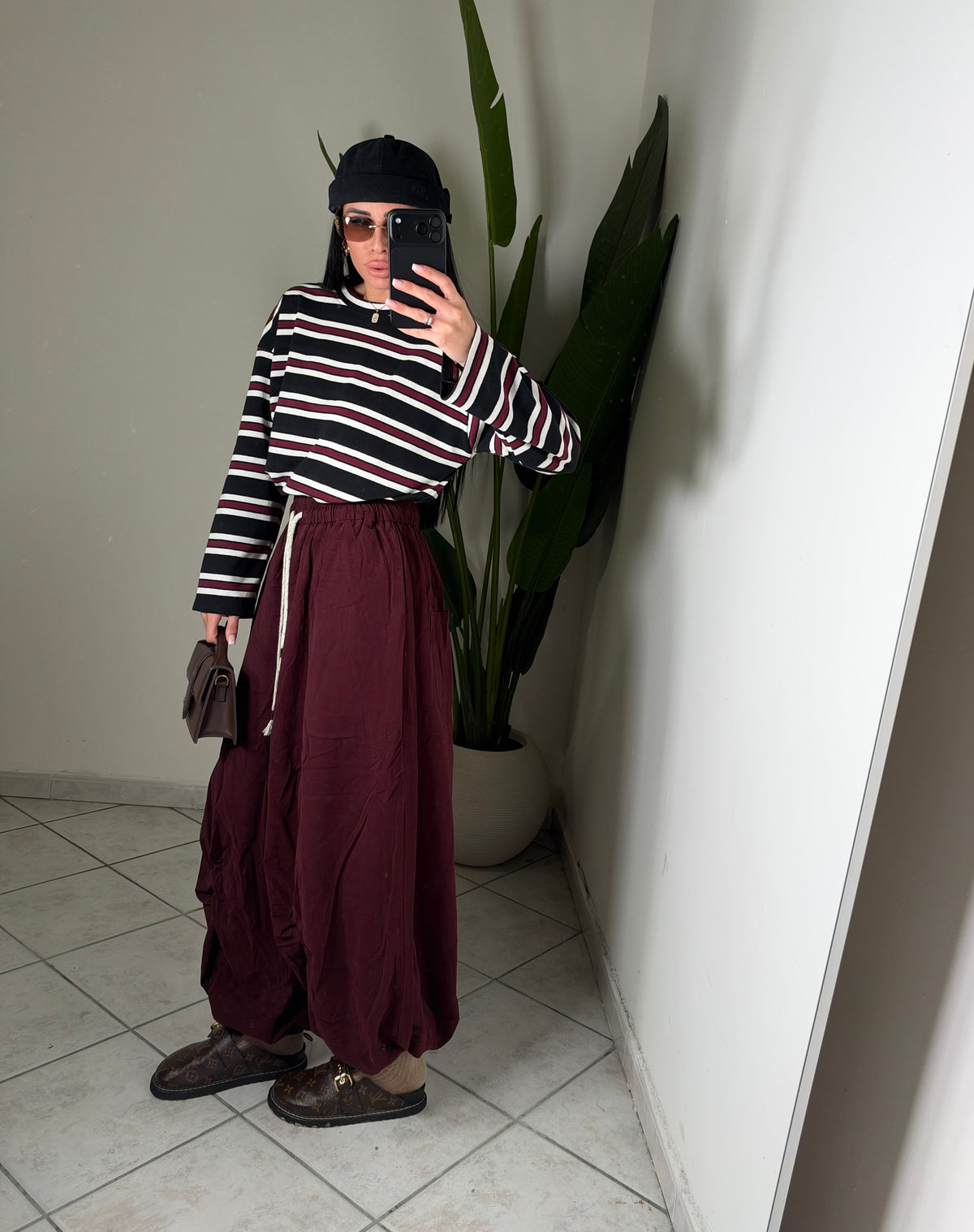 Pantalone MIRY✨Bordó