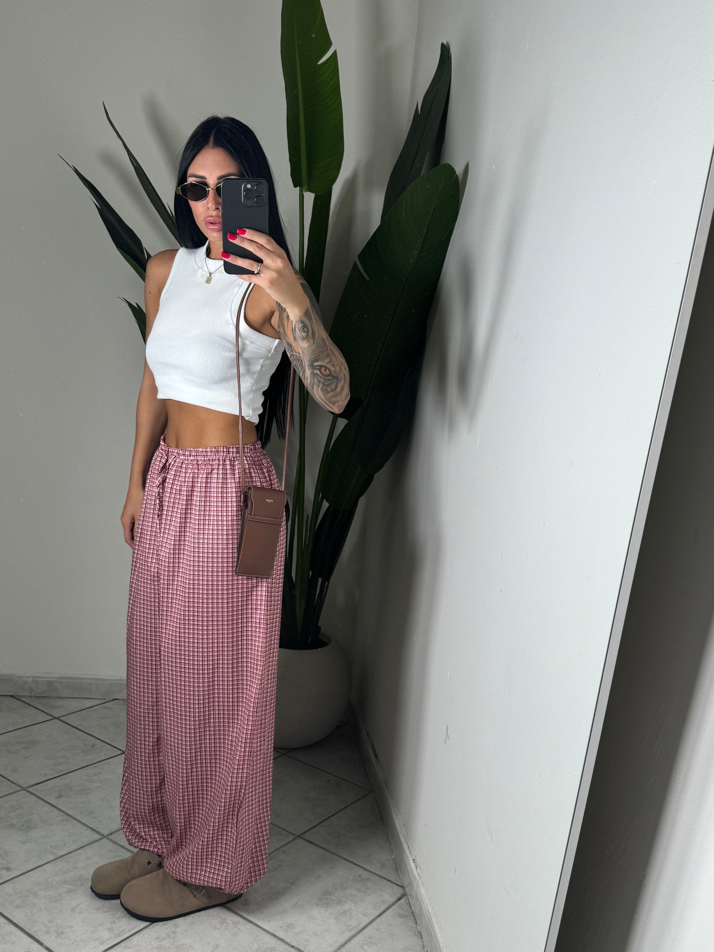 Pantalone quadretti✨