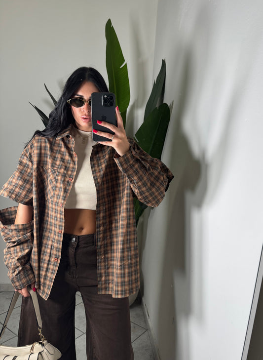 Maxi camicia quadri✨