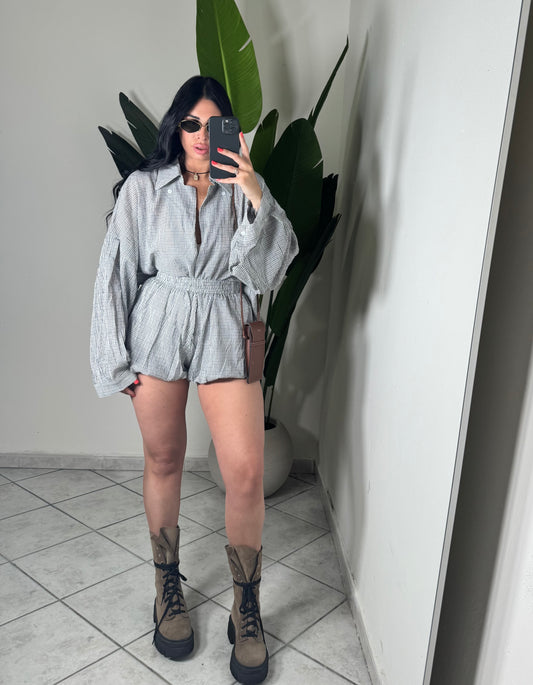 Coordinato chloe✨grigio