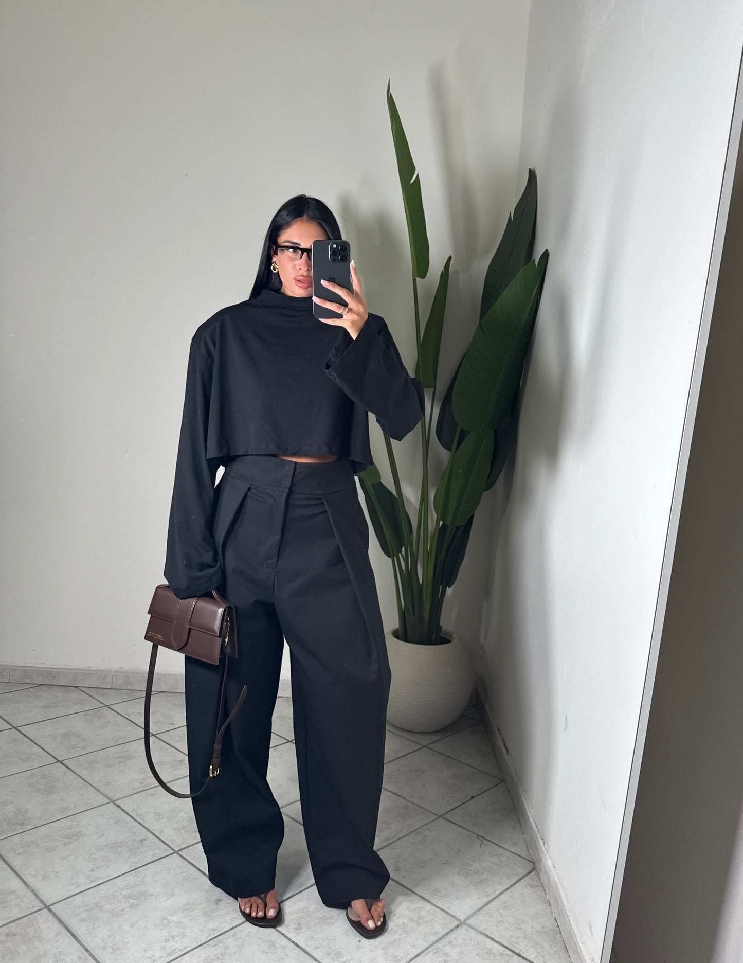 Pantalone JUST WEST ✨nero