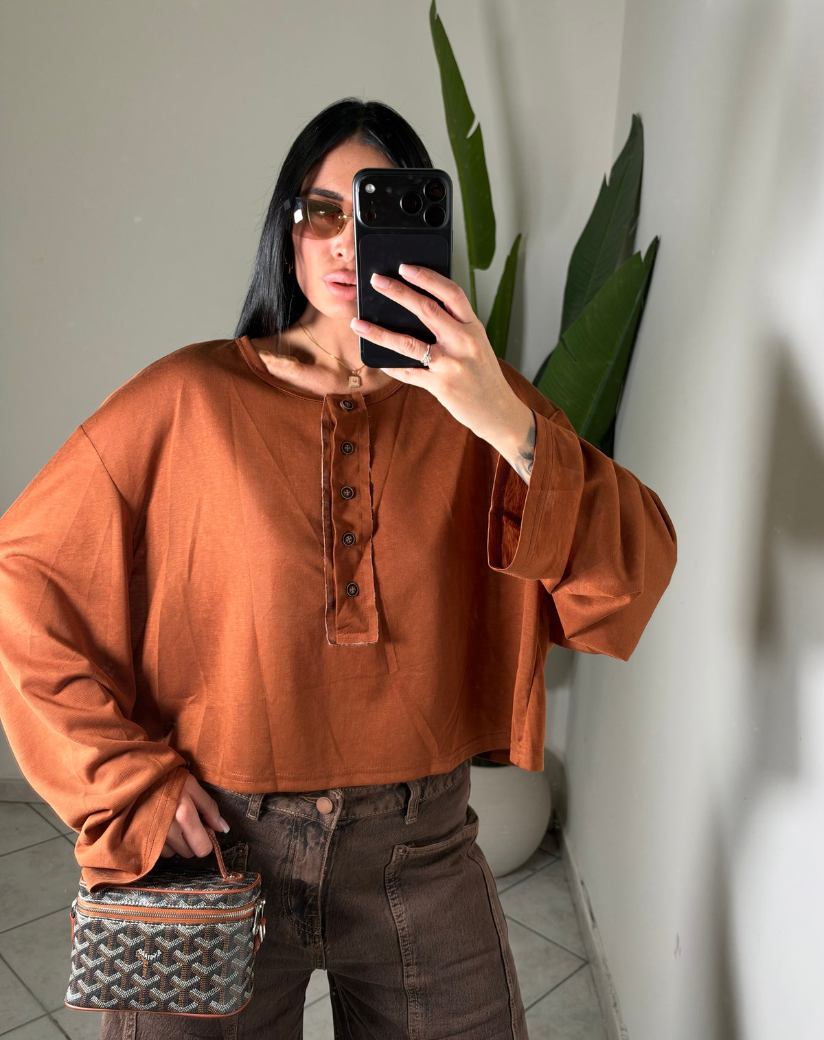 Maglia crop azara✨