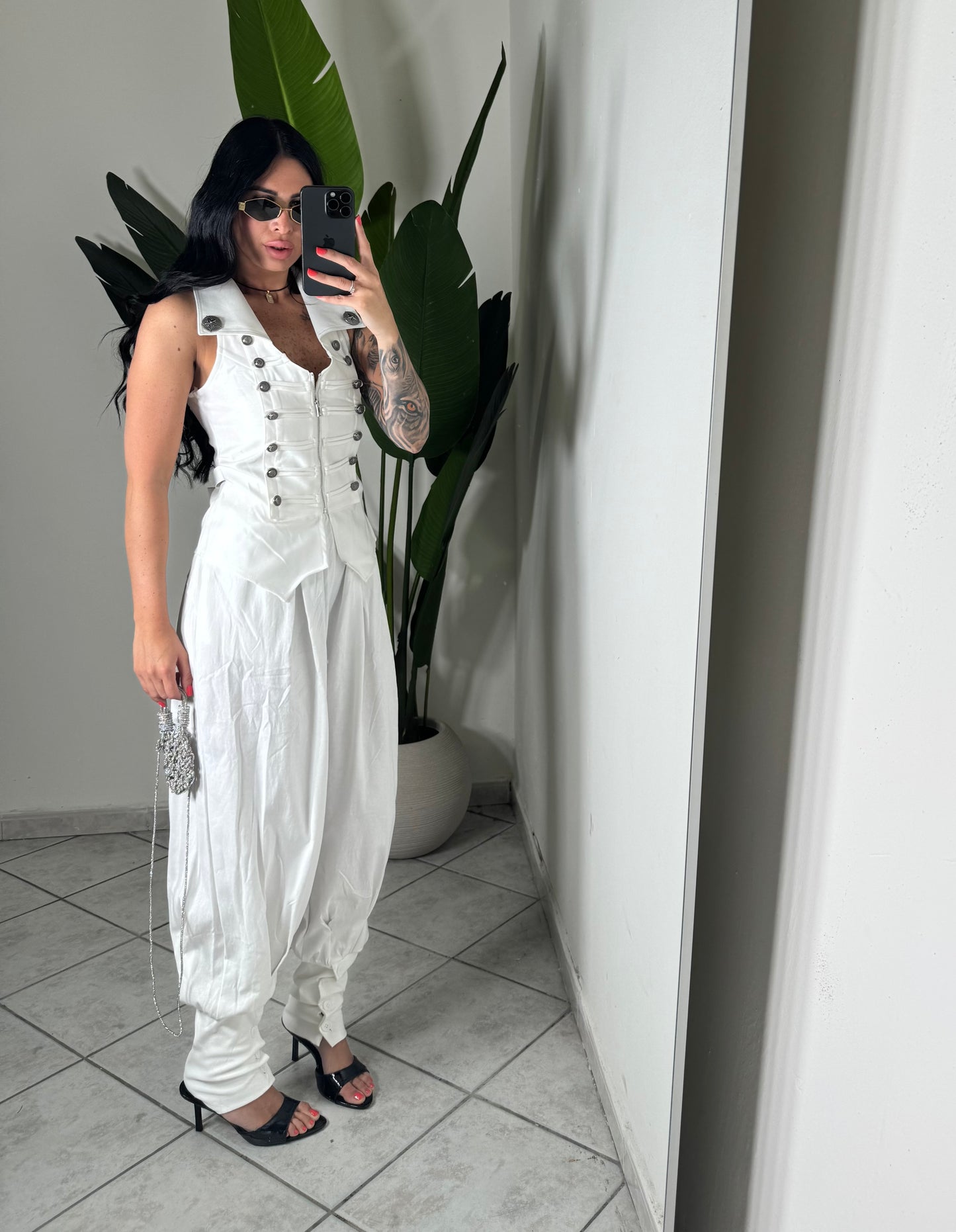 Pantalone ballon White ✨