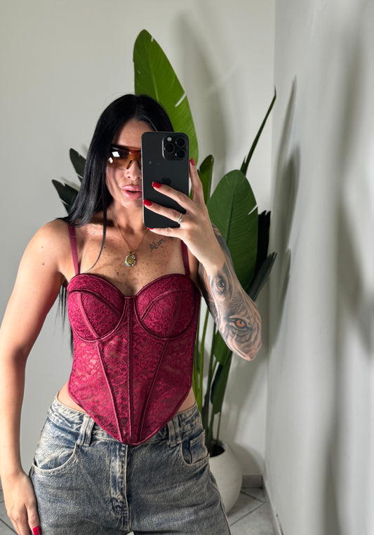 Corpetto SERY✨Bordó