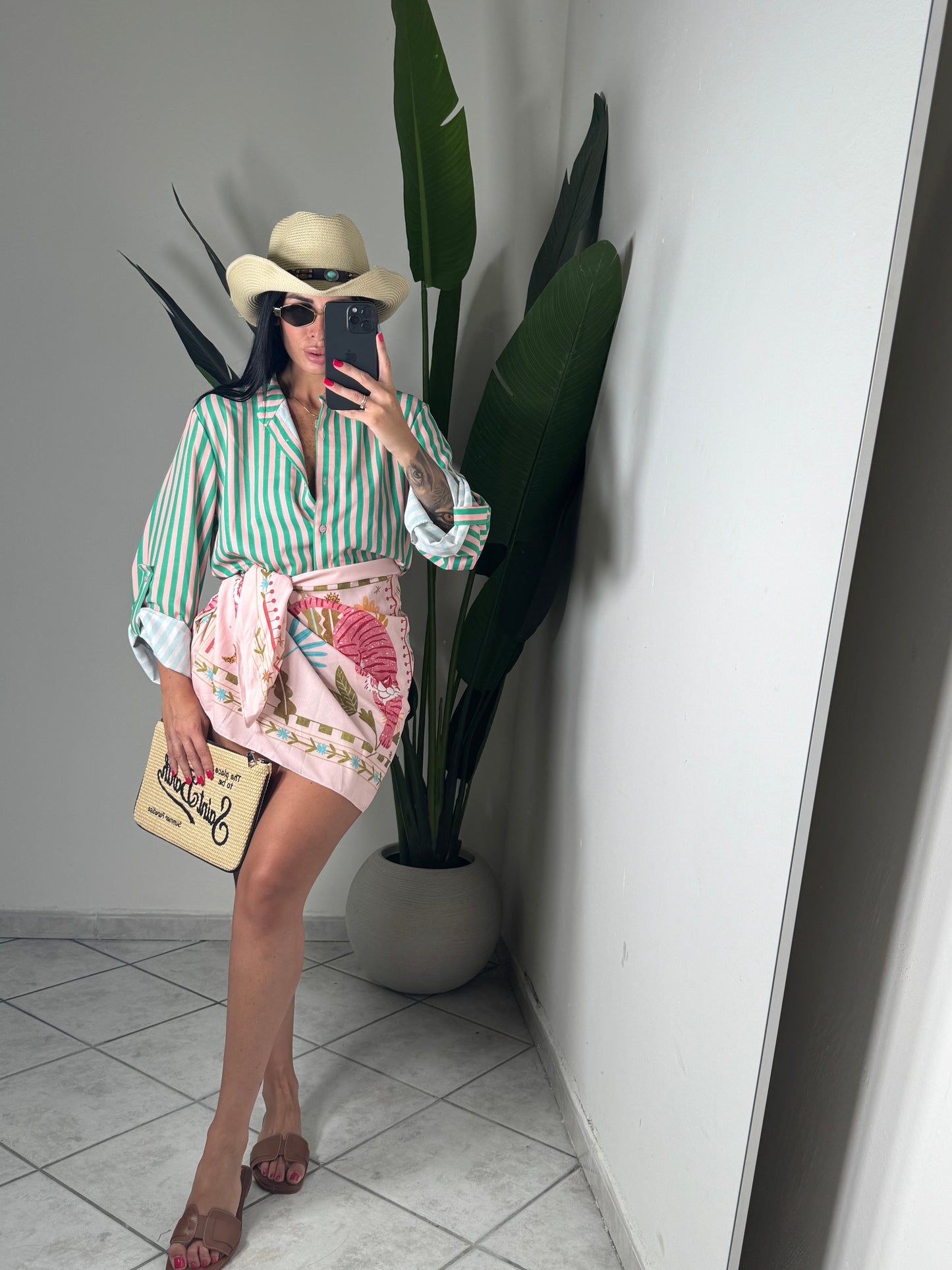 Coordinato camicia+gonna pareo✨