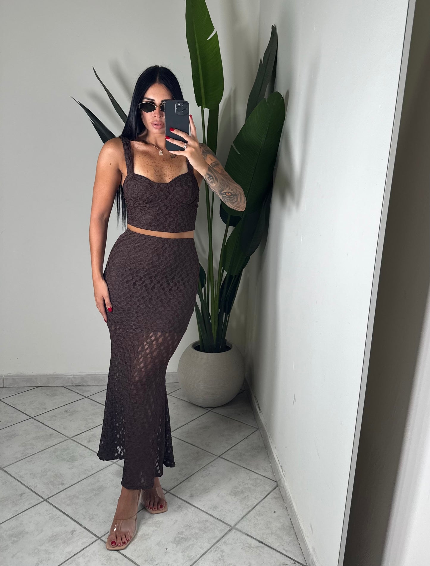 Coordinato in pizzo✨