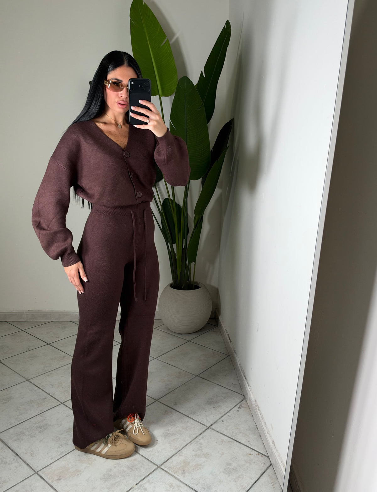Coordinato con cardigan✨