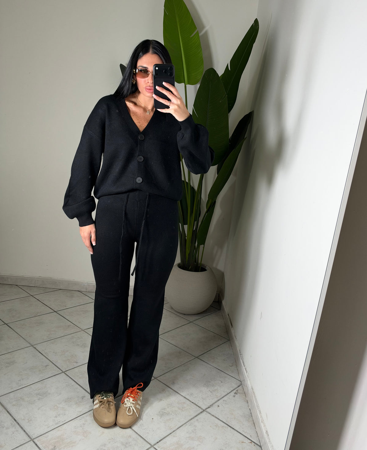 Coordinato con cardigan✨