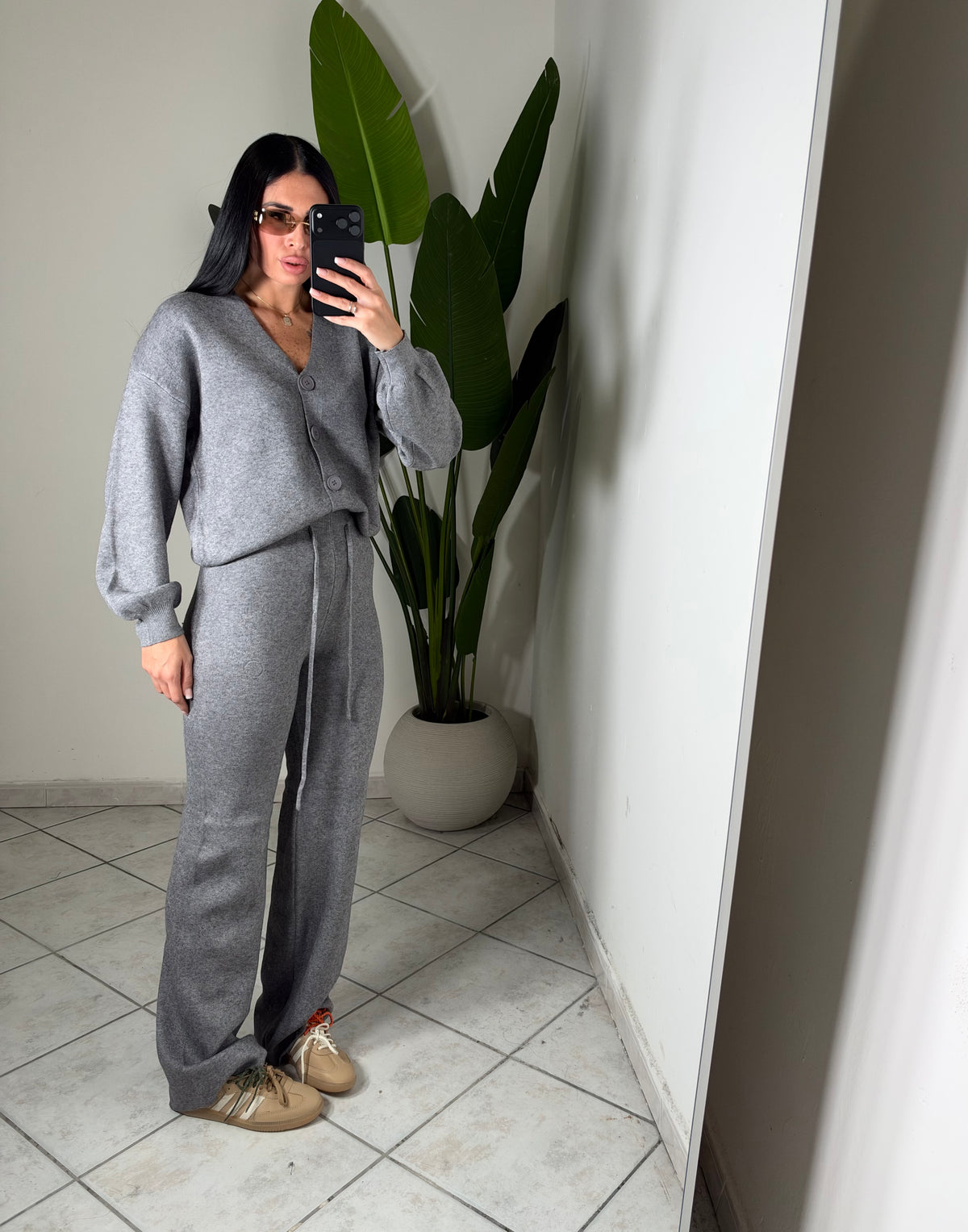 Coordinato con cardigan✨