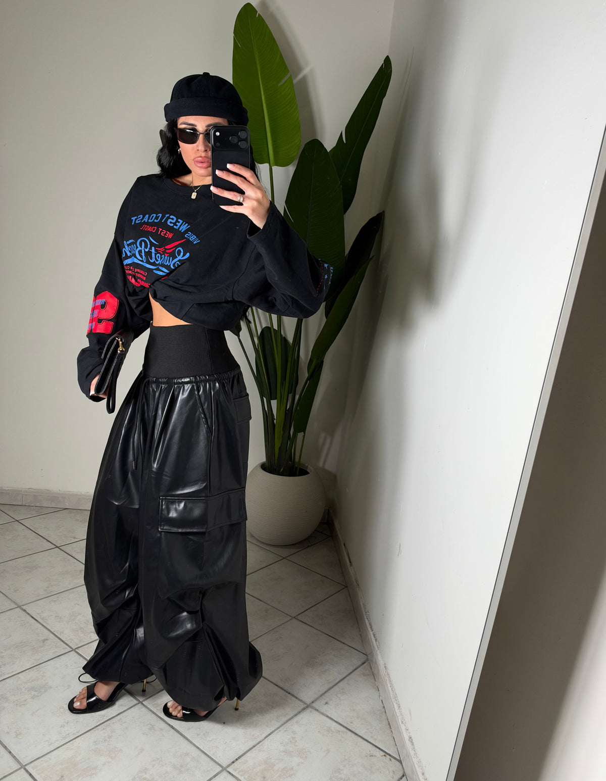 Pantalone cargo✨BLACK